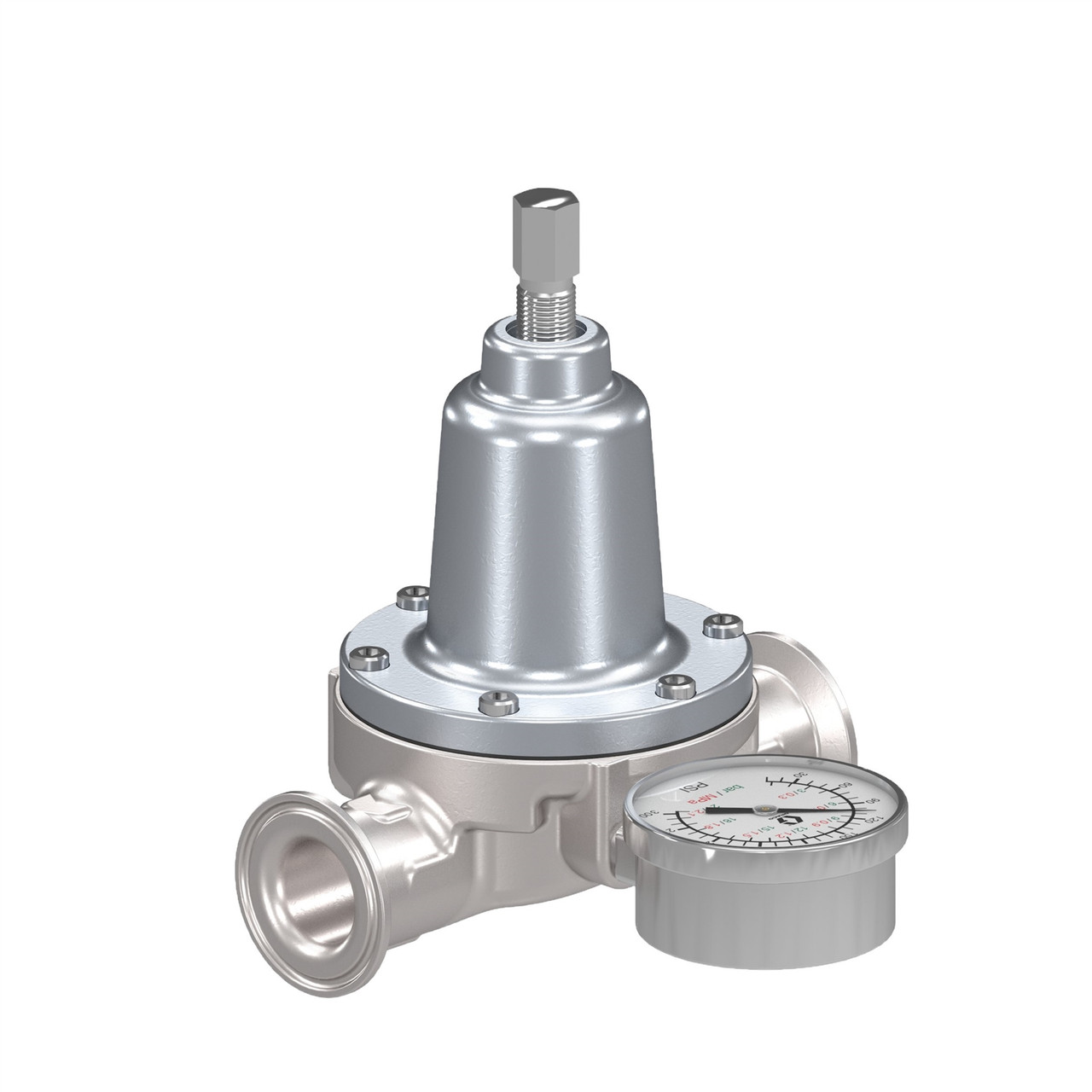 Graco 25R488 Low Shear Fluid Back Pressure Regulator, 300 Max psi, 10