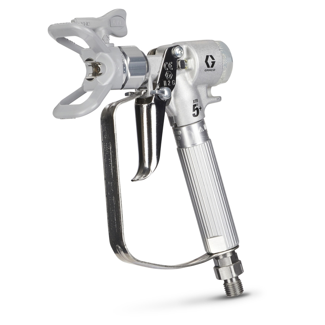 Graco XTR525 XTR5+ Airless Spray Gun, Round Handle, 2Finger Trigger