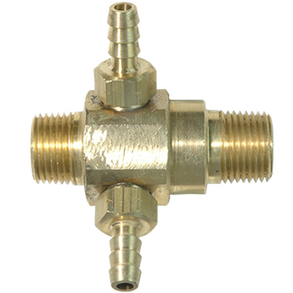 General Pump 100791 Hi-Draw Dual Port Chemical Injector, 5-8 GPM, 4500 PSI