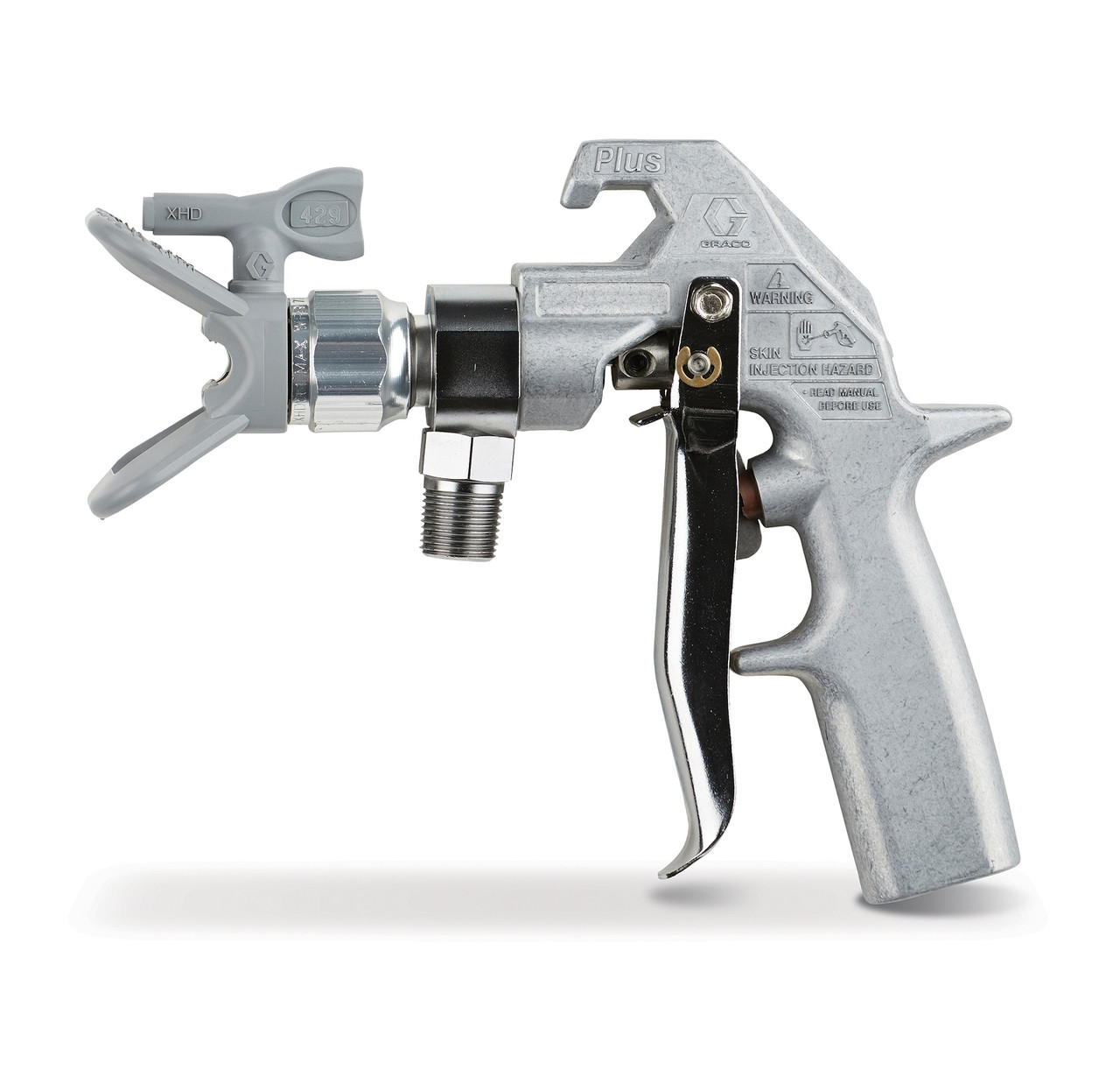 Graco 25A536 XHT Spray Gun with XHD RAC Guard and XHT647 SwitchTip