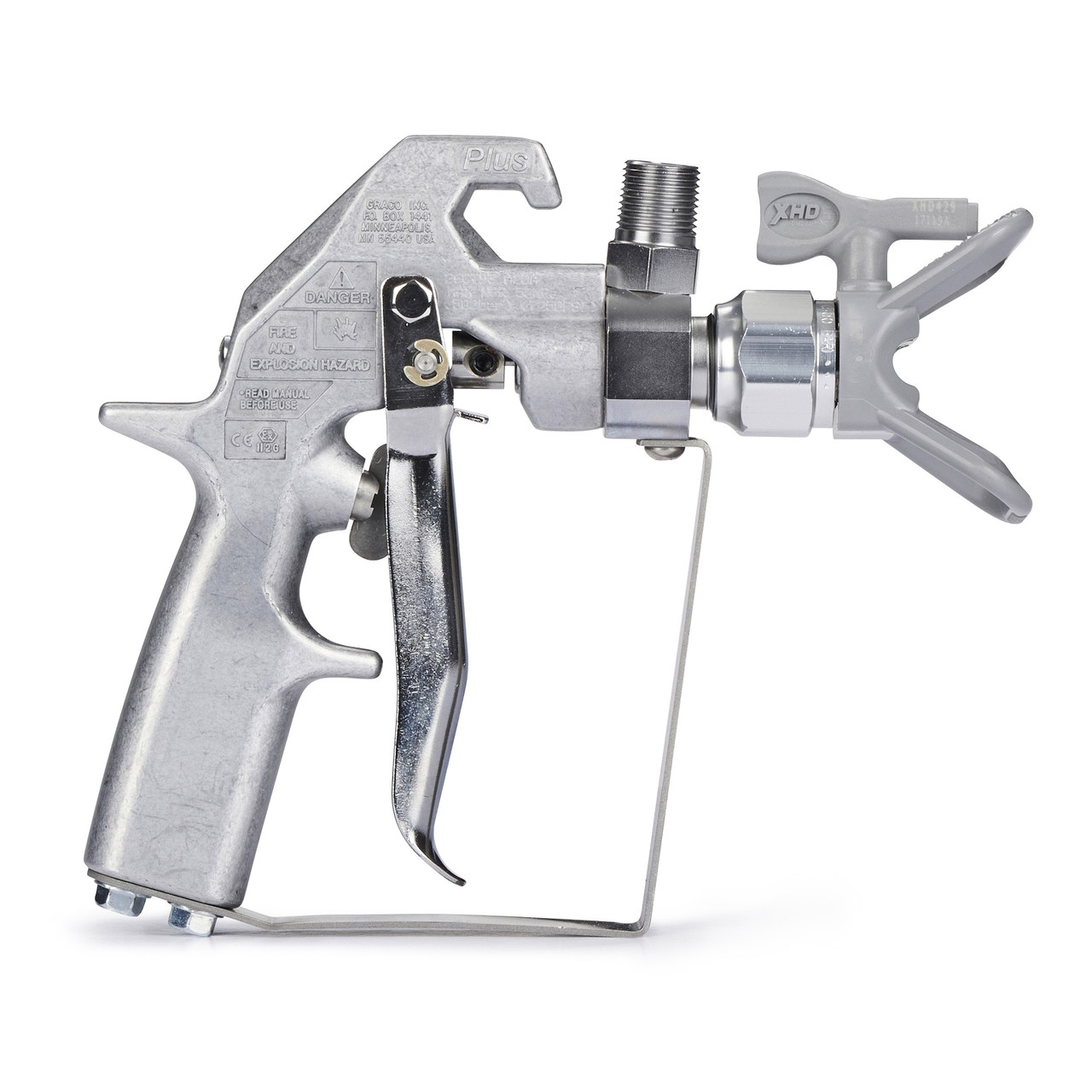 Graco 26C793 XHF Top Feed Airless Spray Gun, XHD RAC Tip Spraywell