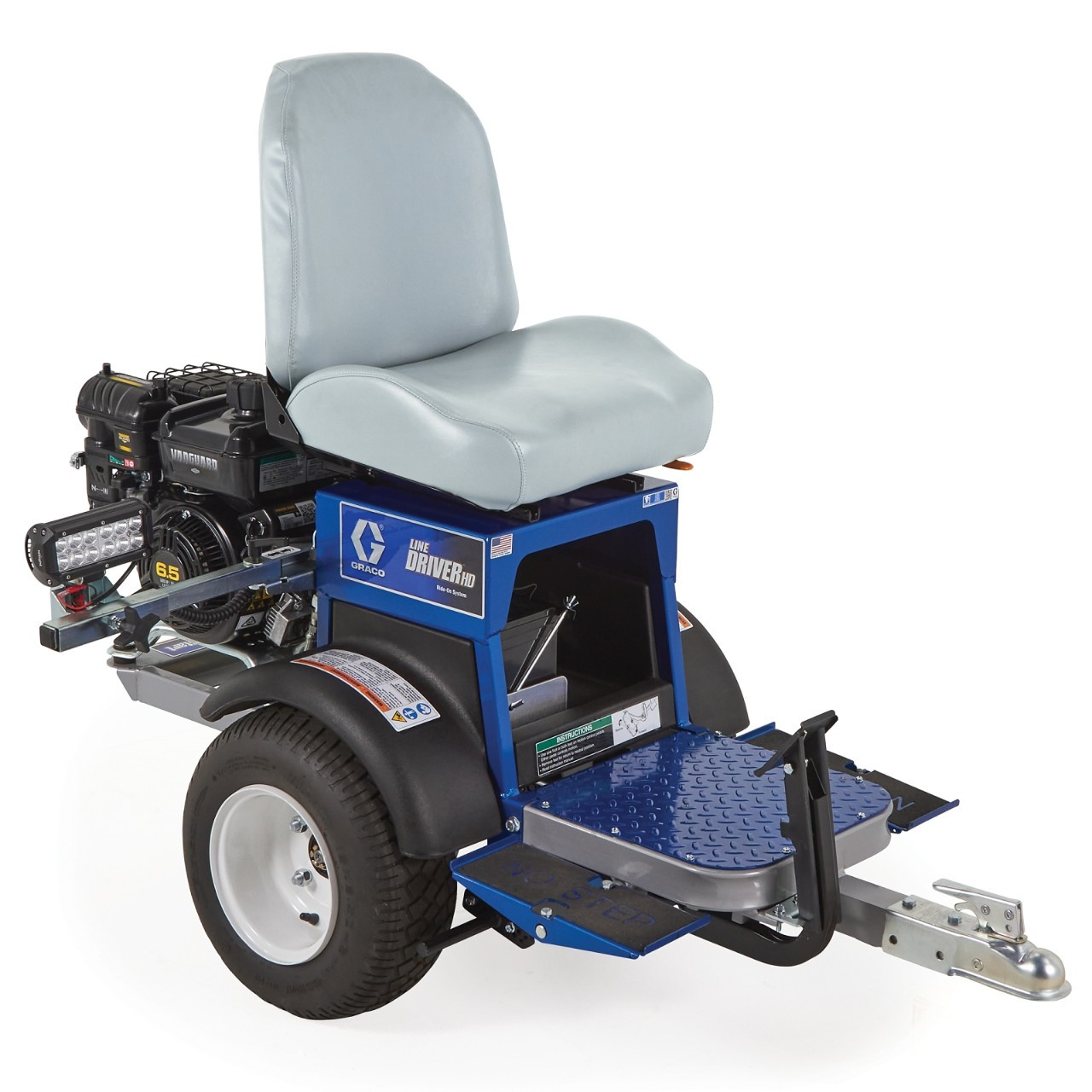 Graco 25U474 LineDriver HD with Electric Start RideOn Attachment Spraywell