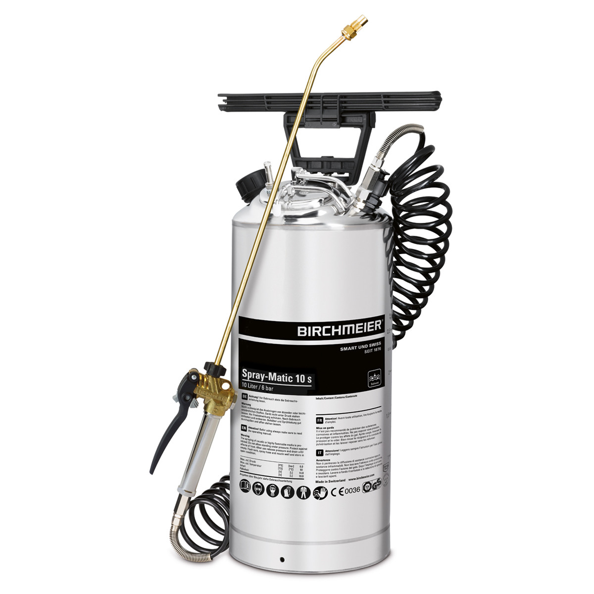 Birchmeier 11380002 Spray-Matic 10S Stainless Steel Compression
