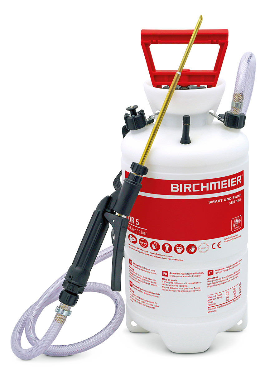BIRCHMEIER AluMix 1.25 vとBLACKWATERリフィル Birchmeier 11625701 DR 5 Powder Duster - Spraywell