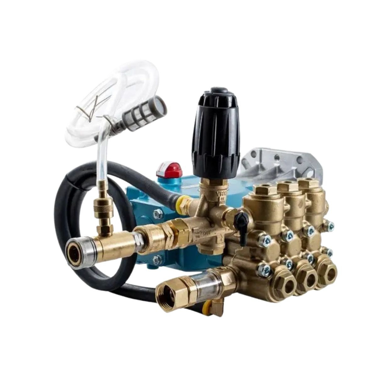Cat Pumps Fully Plumbed Triplex Pump, 4000 PSI, 4.0 GPM