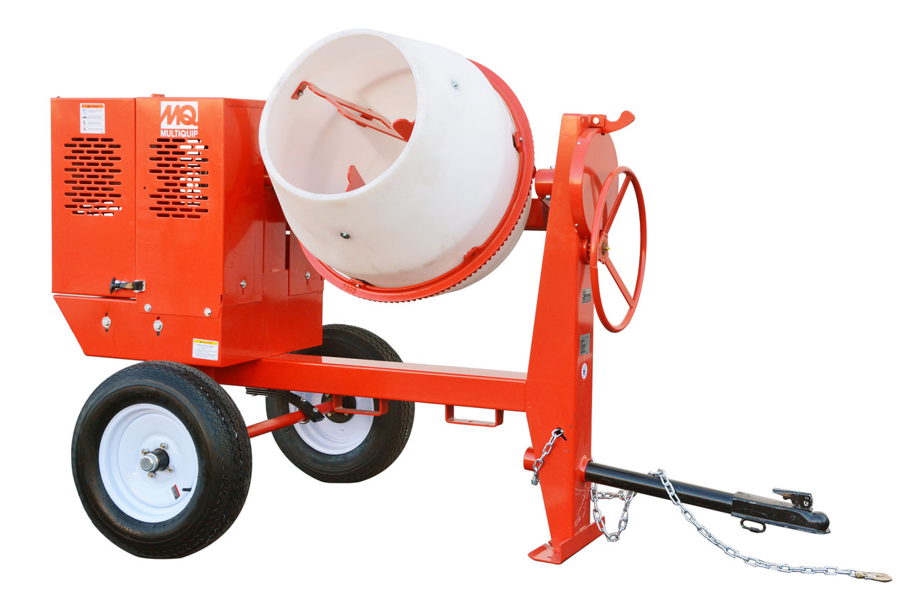Multiquip MC64PH8 Concrete Mixer with Honda GX240 Engine, 6 Cubic Feet