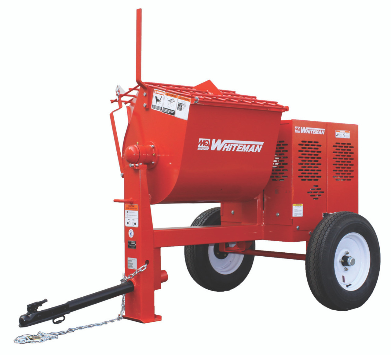 Multiquip WM63H8 6.3 cf Towable Plaster/Mortar Mixer with 7.9 HP Honda