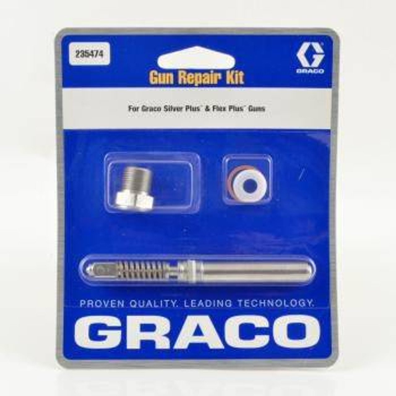 Graco 235474 Repair Kit for Silver Plus and Flex Plus Guns Includes
