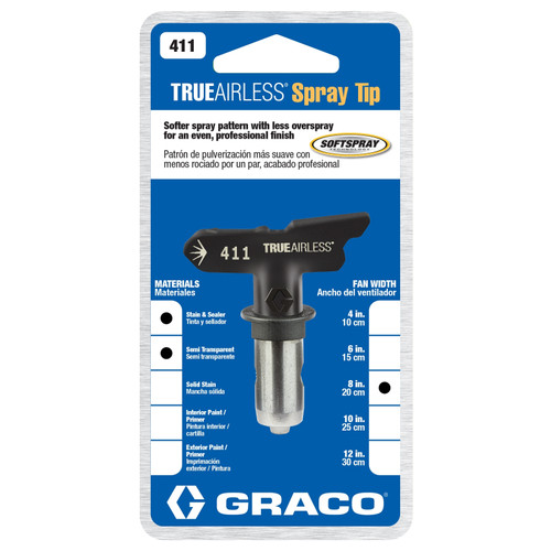 Graco TRU411 TrueAirless 411 Spray Tip