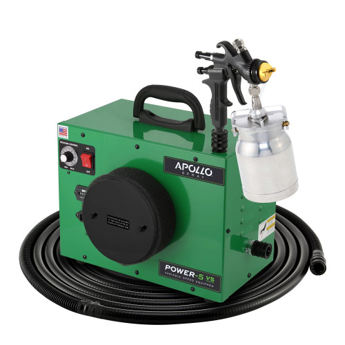 Apollo PW5-VS-110-7700QT Power-5 VS, 5 Stage HVLP TurboSpray Paint Sprayer with 7700QT Gun