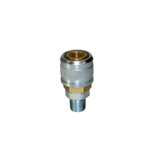 Air Quick Disconnect Coupler, 1/4" MNPT