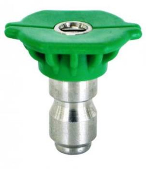 Pressure Washer Quick Connect Nozzle (Green), 25 Degree, 5000 psi, 9.0 GPM