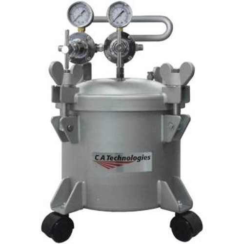 CA Technologies 51-207 2.5 Gallon Pressure Pot, 2 Heavy Duty Regulators