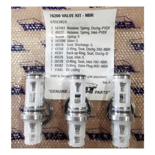 Cat Pumps 76976 Valve Kit for 4DNX25GSI, 4DNX27GSI & 4SPX32G1I