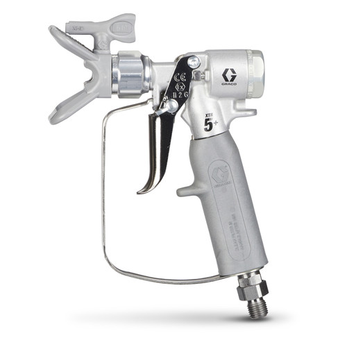 Graco XTR523 XTR5+ Airless Spray Gun, Insulated Handle, 2-Finger Trigger, XHD RAC Tip