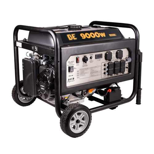 BE Power Equipment BE-9000ER 9,000 Watt Electric Start Generator