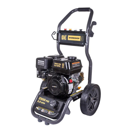 BE Pressure BE317RA 3,100 PSI - 2.5 GPM Gas Pressure Washer with Powerease 225 Engine and AR Axial Pump