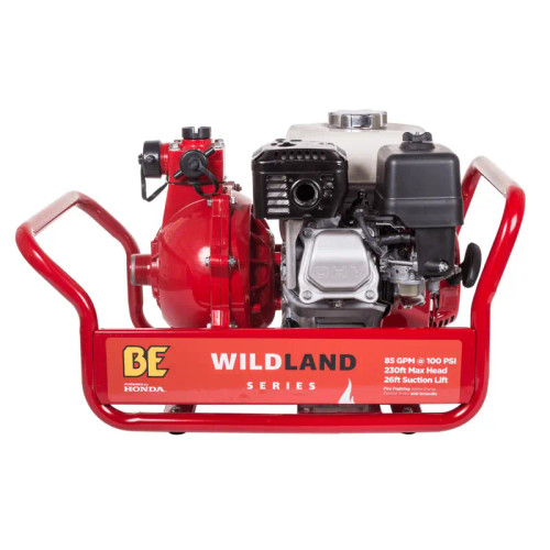 BE Power Equipment WS1565H 1.5" High-Pressure Water Pump with Honda GX200 Engine