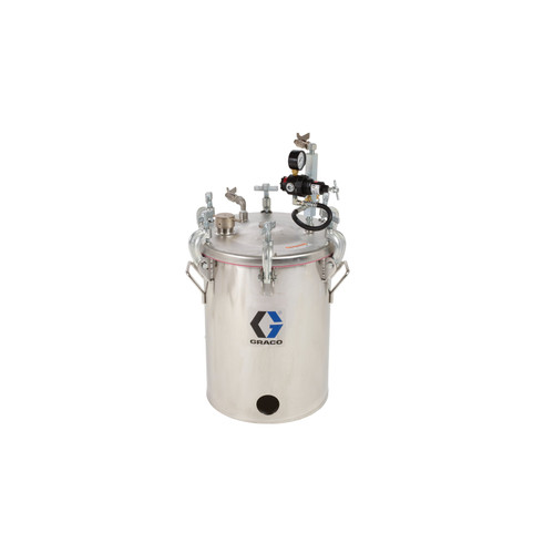 法螺貝　32.７cm Graco 236152 5 Gallon High Pressure (HVLP) Pot with Agitator