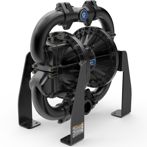 Graco 25U610 Husky 2150LP Large Particle Aluminum Air Diaphragm Pump, 150 gpm, 2 inch NPT Porting, Flapper Valve, SP Diaphragms