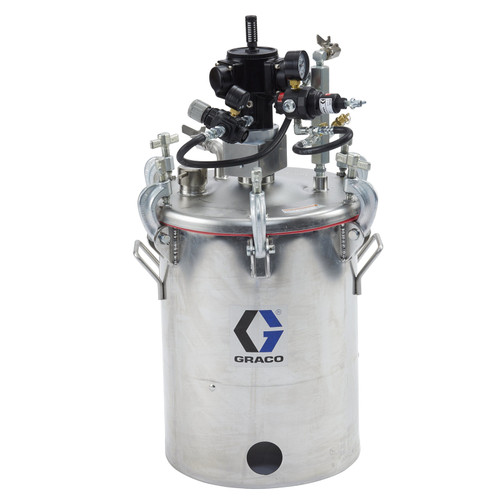 Graco 25C538 Agitator with pressure tank, 15 gallon (58 L)