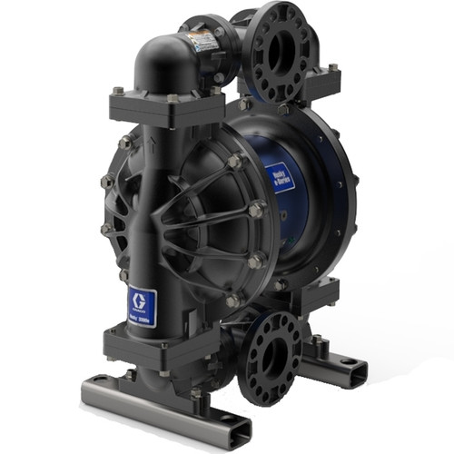 Graco 659026 Husky 3300e 3" AL Electric Diaphragm Pump; -- No Motor, No CMPSR, End Port NPT, AL Center, GE Seat, GE Ball, GE Diaphragm