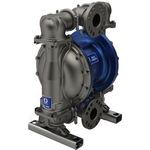 Graco 659839 Husky 3300e 3" SS Electric Diaphragm Pump; -- No Motor, No CMPSR, Cntr Port Flange, AL Center, GE Seat, GE Ball, GE Diaphragm