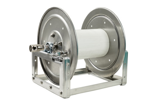 Summit 12 Inch Aluminum Full Frame Electric Hose Reel, 1/2" Inlet