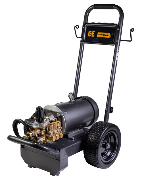 BE B205E34A 2,000 PSI - 3.5 GPM Electric Pressure Washer With 5.0 hp Baldor Motor & AR Triplex Pump