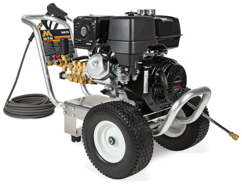 Mi-T-M CA Aluminum Series 3500 PSI 4.0 GPM (Gas - Cold Water) Direct Drive Pressure Washer with General Pump and Honda GX390 Engine (49 State Compliant)