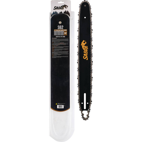 Sabre 076-2806 18" Bar and Chain Combo (Replaces 3/8" LP pitch, .050 gauge, 62 DL)