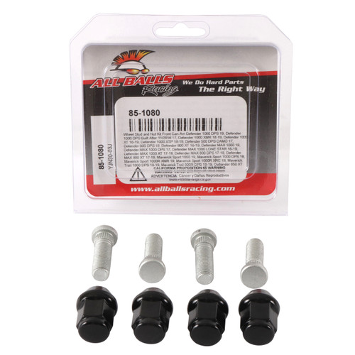 All Balls Racing 85-1080 Wheel Stud And Nut Kit