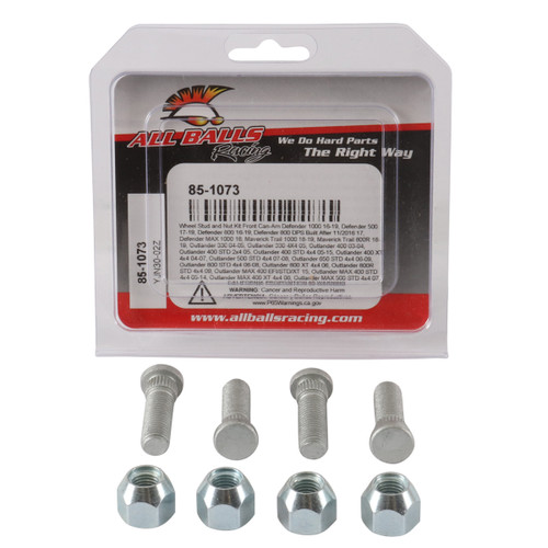 All Balls Racing 85-1073 Wheel Stud And Nut Kit