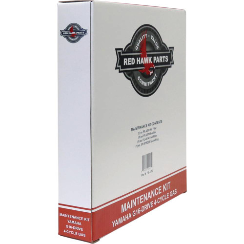 Red Hawk FIL-1202 Tune-Up Kit (Replaces Yamaha Drive, G16-G22 4 Cycle Gas)
