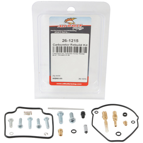 All Balls Racing 26-1215 Carburetor Rebuild Kit