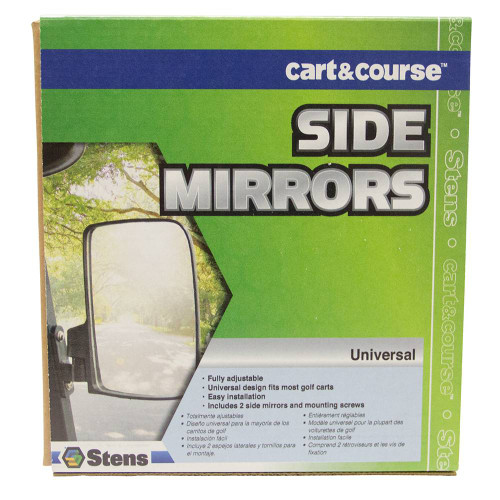 Stens Cart & Course 851-955 Universal Golf Cart Side Mirrors