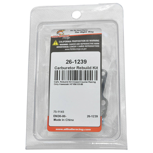 All Balls Racing 26-1239 Carburetor Rebuild Kit