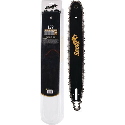 Sabre 076-2056 20" Bar and Chain Combo (Replaces 3/8" pitch, .050 gauge, 72 DL)