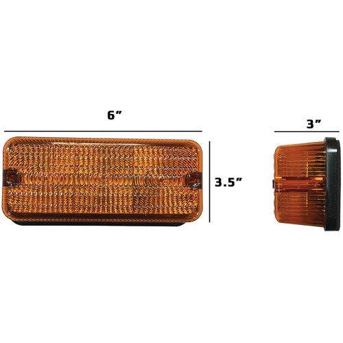 Tiger Lights 92185C1 LED Amber Light