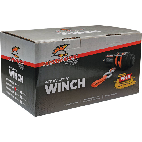 All Balls Racing 431-01023 All Balls 3500LB WINCH 4-BO (Replaces All Balls 3500LB WINCH 4-BO)