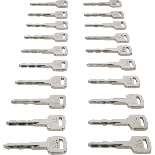 Red Hawk KEY-YM3-20 Ignition Keys (Replaces Code 8002 Yamaha PTV 10+), Case of 20