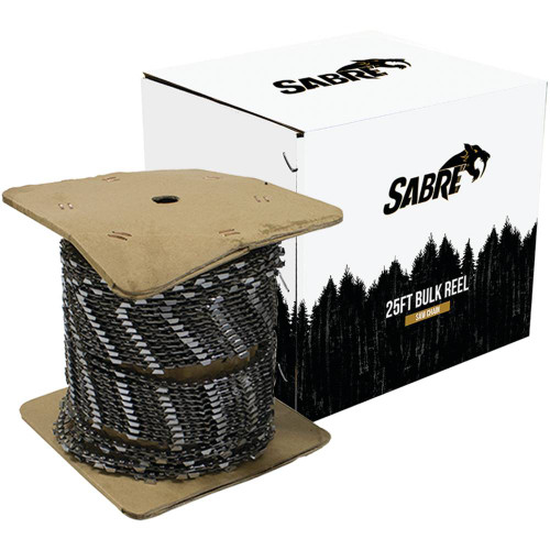 Sabre 095-2256 Chain Reel 25' (Replaces 3/8" LP, .043", Semi-Chisel Reduced Kickback)