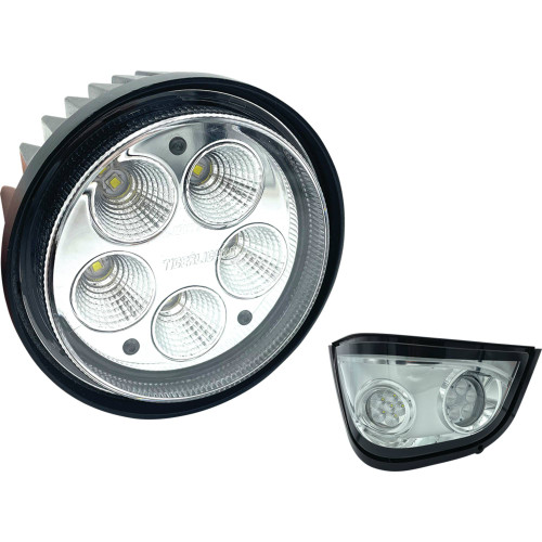 Tiger Lights TL8620 LED Large Round Headlight Insert for John Deere R Series