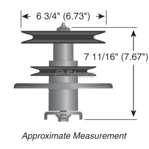 Stens 285-975 Spindle Assembly (Replaces Toro 105-1688)