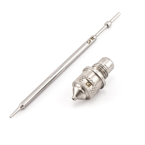 Graco 17P486 HVLP Quick Release Fluid Needle-Nozzle Set for Edge II, #3 (1.3mm / .051) (Standard)