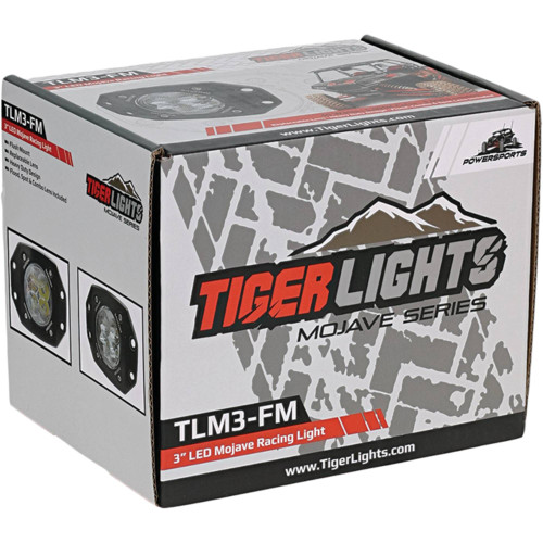 Tiger Lights TLM3-FM-KIT Dual LED 3" Flush Mount Mojave Light Kit