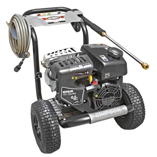 Simpson MS60763-S Megashot 3000 PSI 2.4 GPM (Gas - Cold Water) Direct Drive Pressure Washer with Kohler RH265 Engine