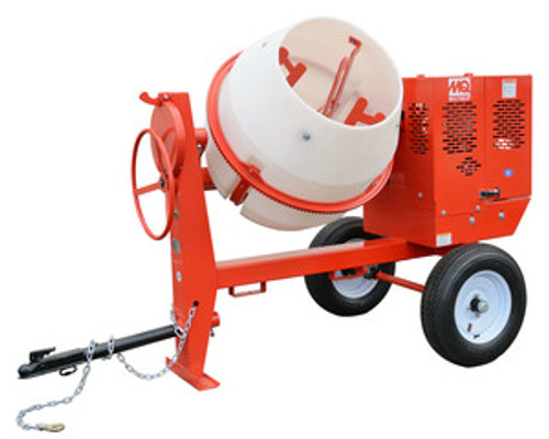 Multiquip MC94PK 9 CF Concrete Mixer with EasyClean Poly Drum and Kohler CH395 Engine, 9.5 HP