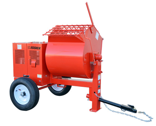 Multiquip EM90SH8 Essick Plaster/Mortar Mixer with Honda GX240, 9 Cubic Feet Steel Drum