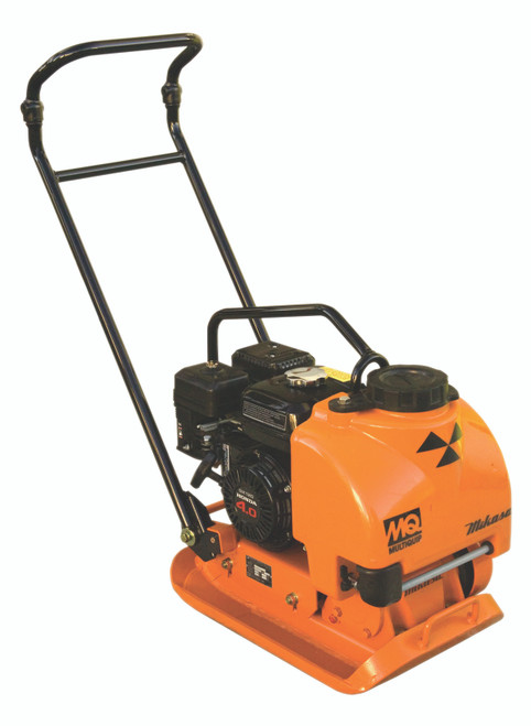 Multiquip MVC64VHW Mikasa Plate Compactor with Water Tank, Honda GX160 Engine, 13.8-Inch Plate